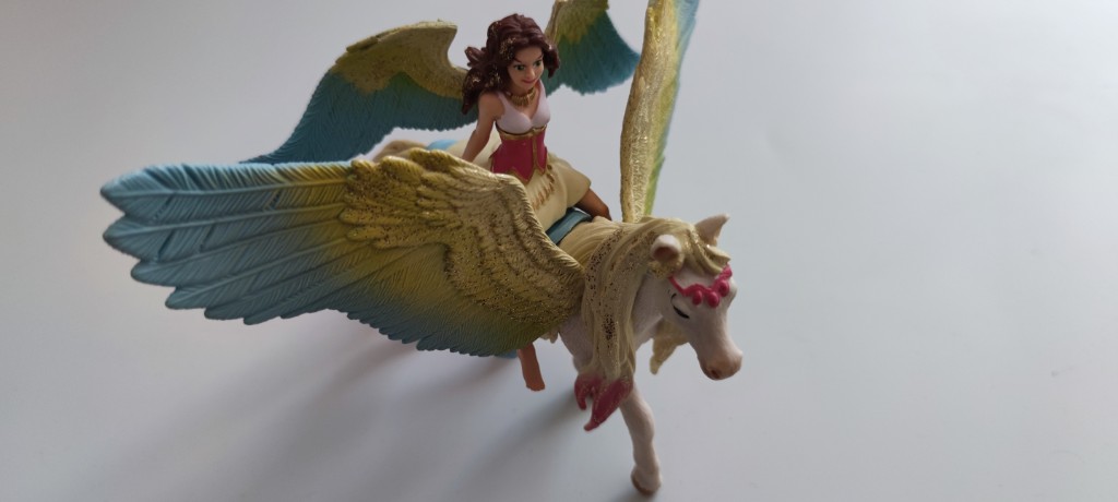 Figurine Pégase avec Cavalier
